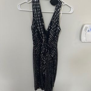 Black Sparkly Cocktail Dress
